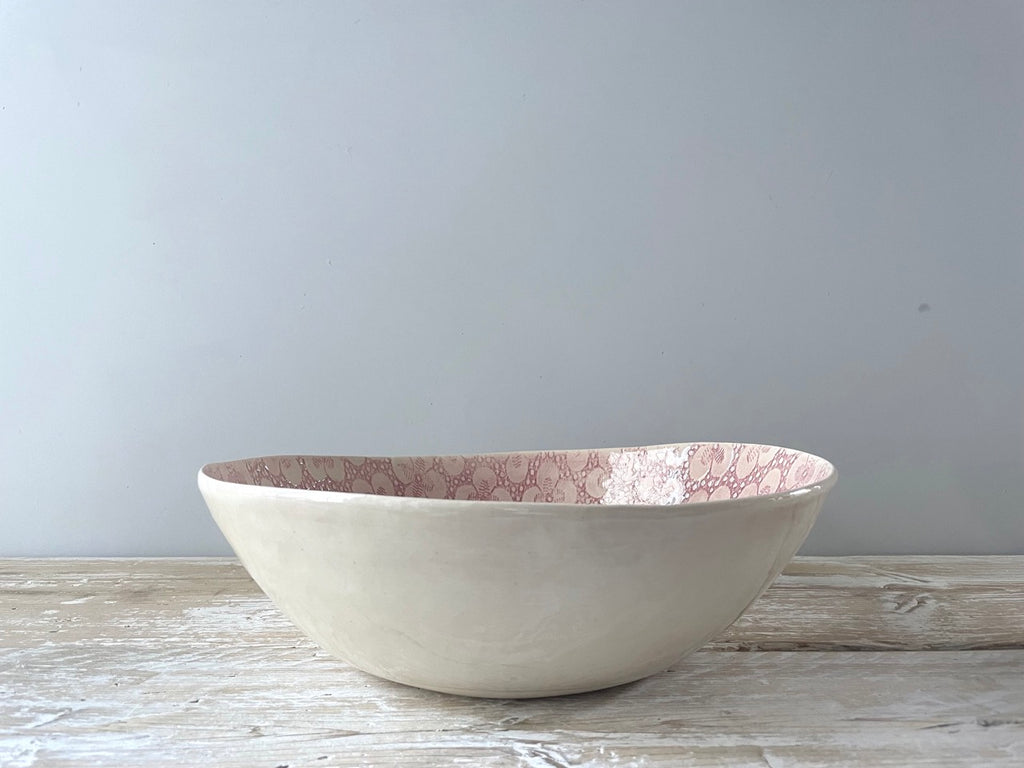 Wonki Ware Large Pebble Salad Bowl - Pink – Wonki Ware UK